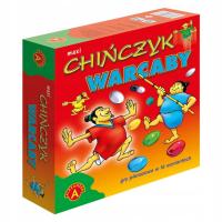 GRA CHIŃCZYK + WARCABY MAXI 2w1 gra planszowa dla całej rodziny