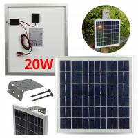 Panel Pastuch Elektryczny Solarny 20W Ładowarka Do Ładowania Akumulatora
