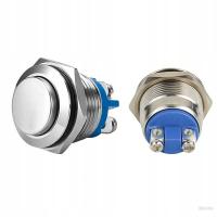 19 ММ ВОДОНЕПРОНИЦАЕМАЯ АВТОМОБИЛЬНАЯ МЕТАЛЛИЧЕСКАЯ КНОПКА