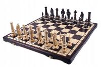 Эксклюзивные шахматы Royal Lux-дерево и латунь