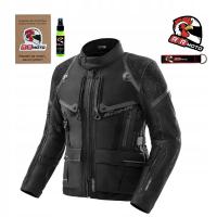 Kurtka SHIMA TRACKER BLACK motocyklowa turystyczna CORDURA