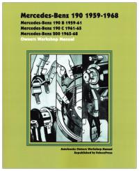 MERCEDES 190 200 W110 (1959-1968) instrukcja napraw i eksploatacji 24h