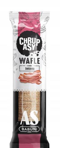 ASBABUNI CHRUPASY WAFLE O SMAKU BEKONU 90G