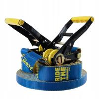 Zestaw Gibbon Slackline Set Flow Line Tree Protection 25m