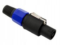 Wtyk głośnikowy Talvico 4 PIN czarny