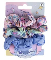 Disney - Zestaw 3 gumek scrunchies do włosów Stitch - 8260