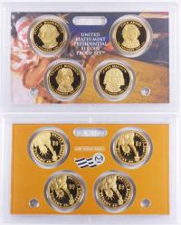 4FC. USA 1 DOLAR 2007 PROOF SET ZESTAW 4 SZTUK MONET 2.01