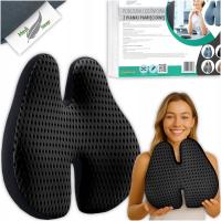 ПОЯСНИЧНАЯ ОРТОПЕДИЧЕСКАЯ ПОДУШКА ДЛЯ АВТОМОБИЛЯ ОФИСНОЕ КРЕСЛО MEDI SLEEP