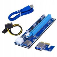 Riser USB3.0 PCI-E PCI 1x-16x 6PIN SATA 006C