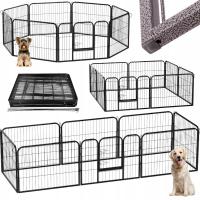 Манеж загон клетка загон ворота для собак щенков 8 панелей 60 см