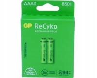 2x akumulator AAA R03 850mAh NiMH 1.2V GP ReCyko+