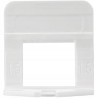 System Poziomowania Płytek TEVOTECH DUO fuga 1,5mm 400 sztuk KLIPSÓW