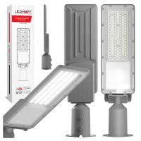 Светодиодный уличный фонарь 230 В, мощный фонарь 50 Вт для садовой парковки, яркий кронштейн