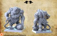 Domesticated rock troll - Magori Miniatures