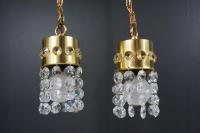 Hollywood Regency lampa kinkiet 2szt 60/70s nr4