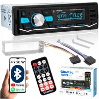 Radio samochodowe Bluetec BM202 Bluetooth 2x USB AUX MP3 mikrofon pilot