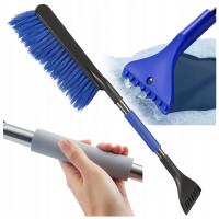 БОЛЬШОЙ СКРЕБОК ДЛЯ ЛЬДА ЩЕТКА СКРЕБОК ДЛЯ УБОРКИ СНЕГА ЛОБОВОЕ СТЕКЛО АВТОМОБИЛЯ 2В1