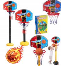 Zestaw do gry w koszykówkę dla dzieci trening piłka pompka ZESTAW XXL