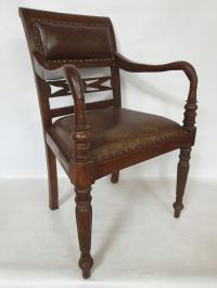 krzesło kolonialne XIX wiek 1900 stare zabytek indrustionalny