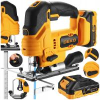 Деревообрабатывающий стальной лобзик беспроводной 20V 2AH пильные диски набор DEKO