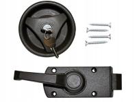 Круглый замок прицепа для двери толщиной 23-35