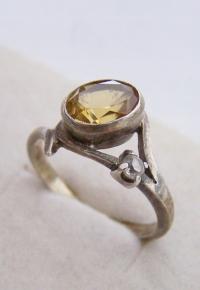 Design Warmet srebrny pierścionek