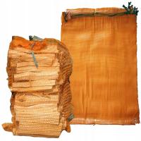 ZESTAW WOREK RASZLOWY ŻÓŁTY 70x110 CM DO 50 KG 100 SZTUK WYTRZYMAŁY