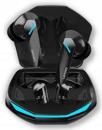 Słuchawki bezprzewodowe douszne gamingowe bluetooth czarne Lenovo GM2 Pro