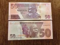 672.ZIMBABWE 50 DOLARÓW UNC