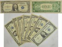 10.ha.Zest.USA, Banknoty 1 Dolar szt.8, St.3/3+