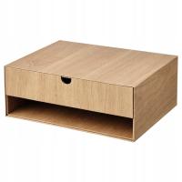 IKEA HASTVISKARE Mini komoda imit dębu 32x24 cm