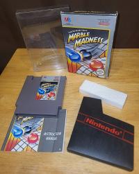 MARBLE MADNESS - NINTENDO NES PAL A KOMPLET +PROTEKTOR
