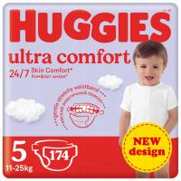 3хплюсы HUGGIES Ultra Comfort размер 5 12-22 кг