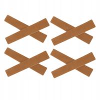 8 sztuk ucznictwo naklejka podkadka PU futro antypoślizgowa uk ciąg D6