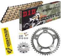ПРИВОДНОЙ КОМПЛЕКТ DID ATV 2 ЗЛОТЫЙ YAMAHA YFZ 450 R 09-22 YFM 700 R RAPTOR 06