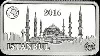 Wyspy Salomona. 1/2 dolara 2016, Istambuł – SREBRO