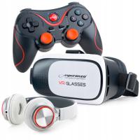 OKULARY GOGLE 3D VR 360 2.0 VIRTUAL REALITY+ PAD