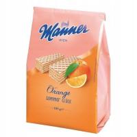 Manner Wafelki Pomarańcza 185g