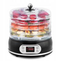 DUŻA Suszarka do grzybów spożywcza owoców warzyw 400W Temoobieg REGULACJA