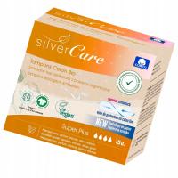Tampony ekologiczne bawełniane SuperPlus (bez aplik.) Silver Care BIO 18szt
