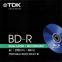 TDK BD-R DL 50GB x6 10szt. slimcase CD