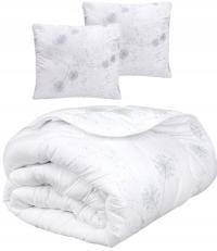 KOMPLET KOŁDRA CAŁOROCZNA ANTYALERGICZNA 200X220 + 2 PODUSZKI 70X80 POLSKA