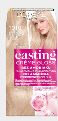 LOREAL CASTING CREME GLOSS 1010 МОРОЗНЫЙ СВЕТЛЫЙ БЛОНДИН