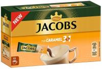 Jacobs karmelowa kawa rozpuszczalna w saszetkach 3w1 10 szt/169g Z DE