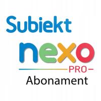 Insert e-abonament Subiekt Nexo PRO 1-3 st. std 3 PC / 12 miesięcy ESD