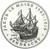 Samoa. 10 tala 1996, Historia żeglarstwa - Jacob Le Maire – SREBRO