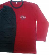 PIŻAMA MĘSKA DŁUGI RĘKAW / DZIEŃ DZIADKA TATY / Bawełna 100%