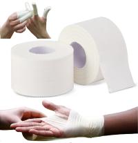 TEJP жесткая спортивная лента Tape TEJPY для пальцев белый 2. 5cm10m