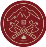 5.11 Crossed Axe Patch 82026