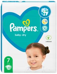 Подгузники Pampers Baby-Dry размер 7 44 шт.